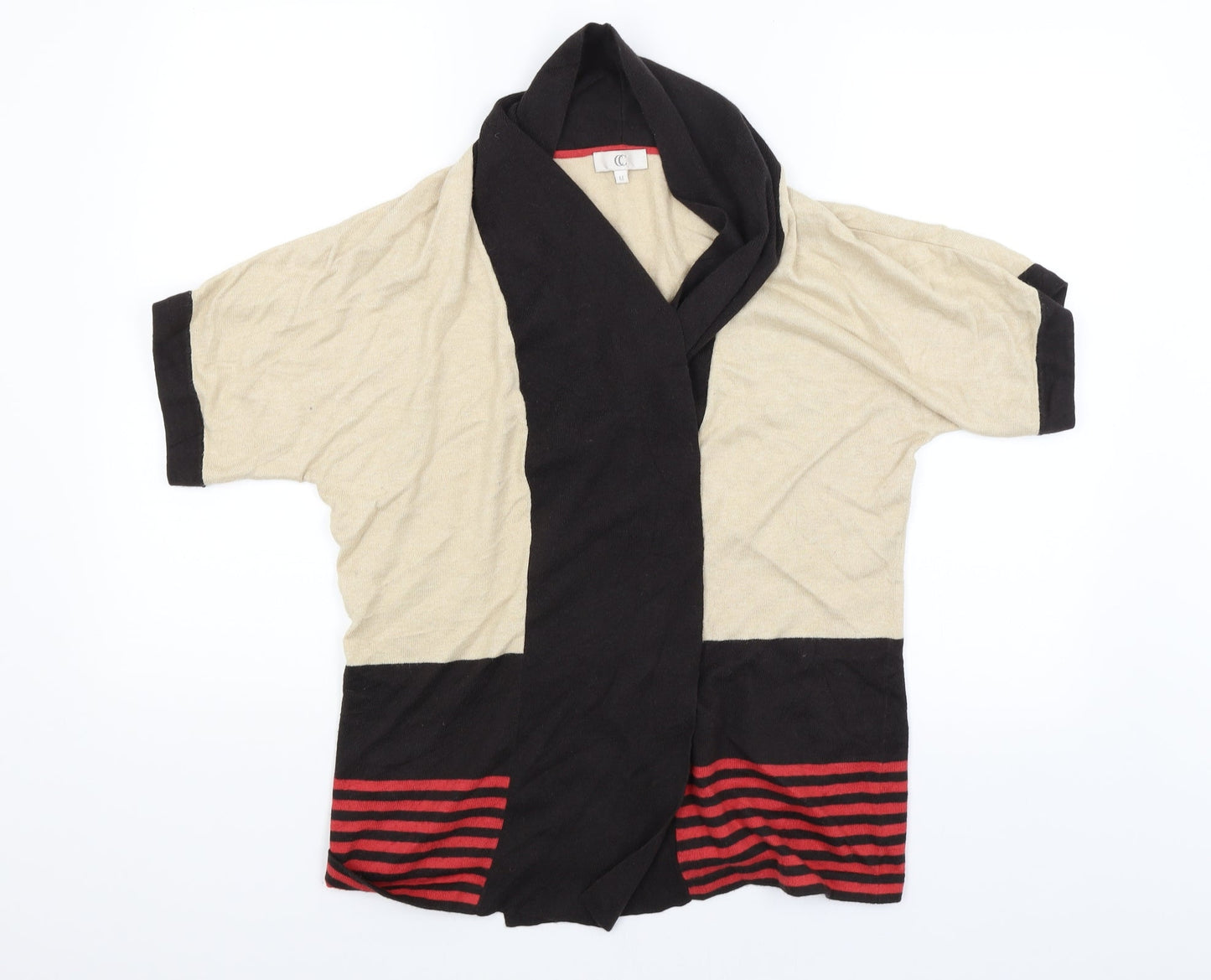 CC Womens Beige   Cardigan Jumper Size M