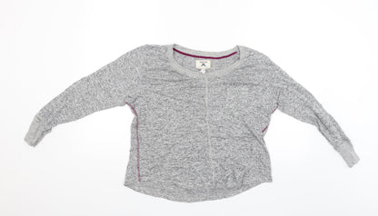 Night Owl Womens Grey   Pullover Jumper Size M