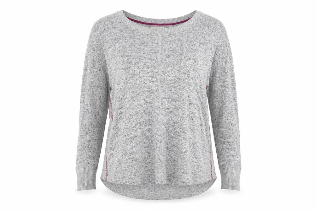 Night Owl Womens Grey   Pullover Jumper Size M