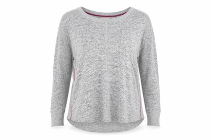 Night Owl Womens Grey   Pullover Jumper Size M