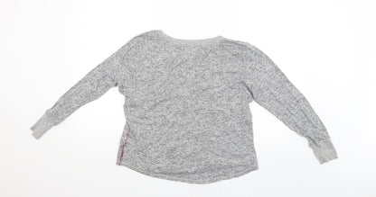 Night Owl Womens Grey   Pullover Jumper Size M