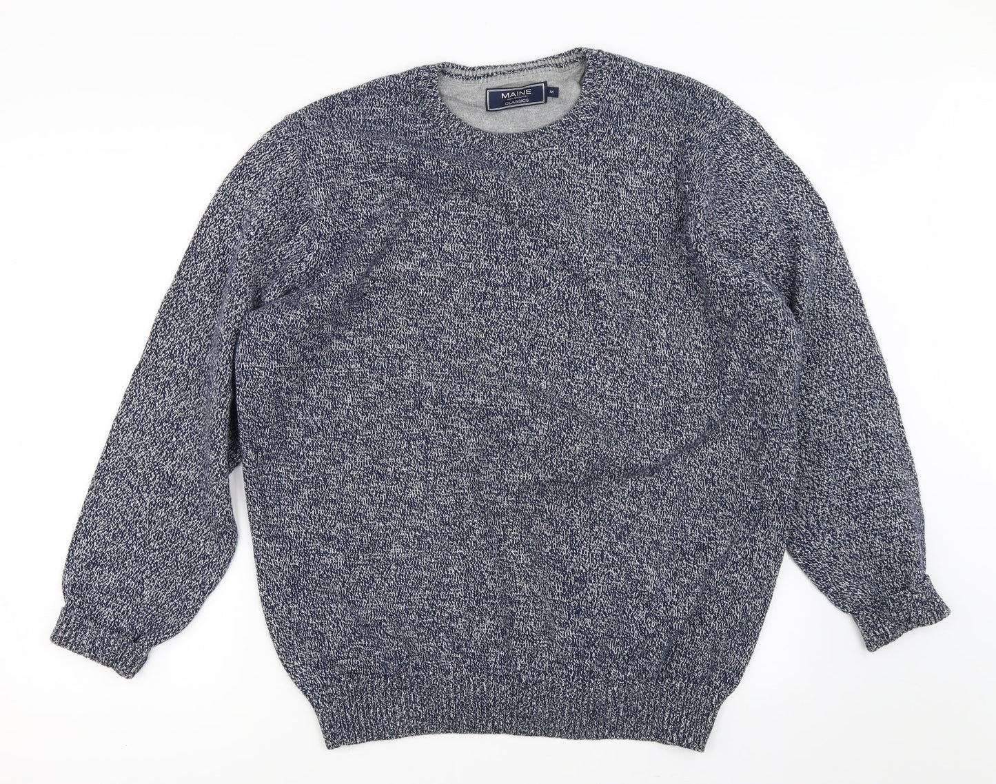 Main Mens Blue  Knit Pullover Jumper Size M