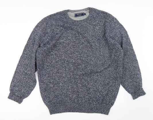 Main Mens Blue  Knit Pullover Jumper Size M