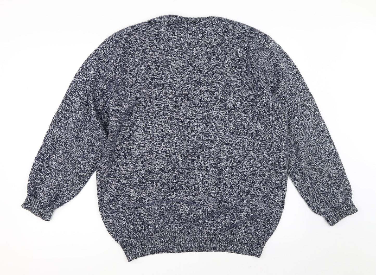 Main Mens Blue  Knit Pullover Jumper Size M
