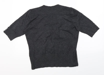HIJKLM Womens Grey   Pullover Jumper Size XL