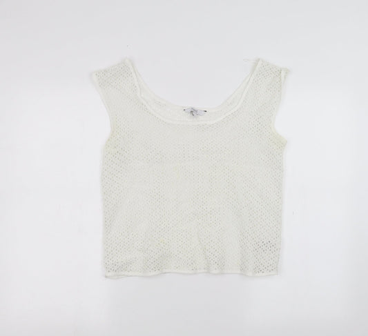 NEXT Womens White   Basic T-Shirt Size 12