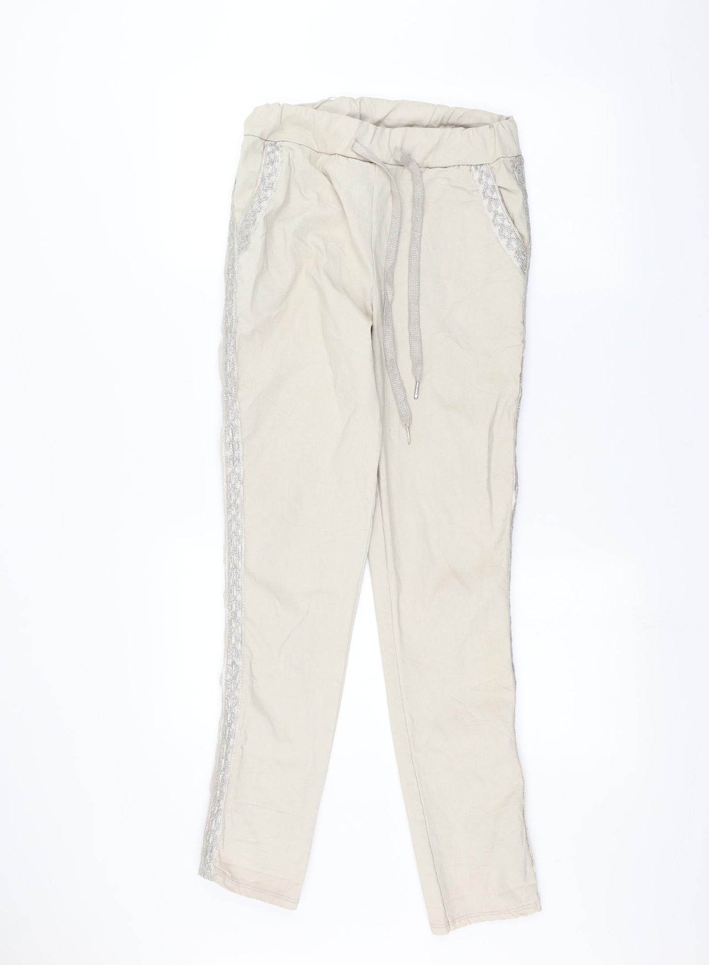 Preworn Womens Beige   Rain Trousers Trousers Size 26 in L30 in