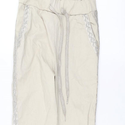 Preworn Womens Beige   Rain Trousers Trousers Size 26 in L30 in