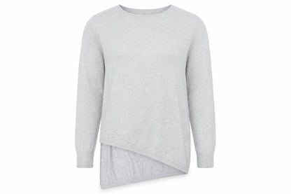 River Island Womens Grey   Basic T-Shirt Size 8