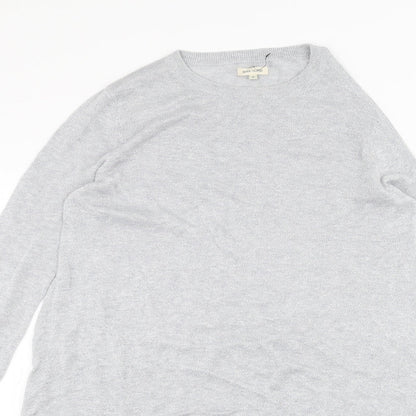 River Island Womens Grey   Basic T-Shirt Size 8