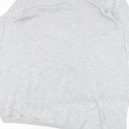 River Island Womens Grey   Basic T-Shirt Size 8