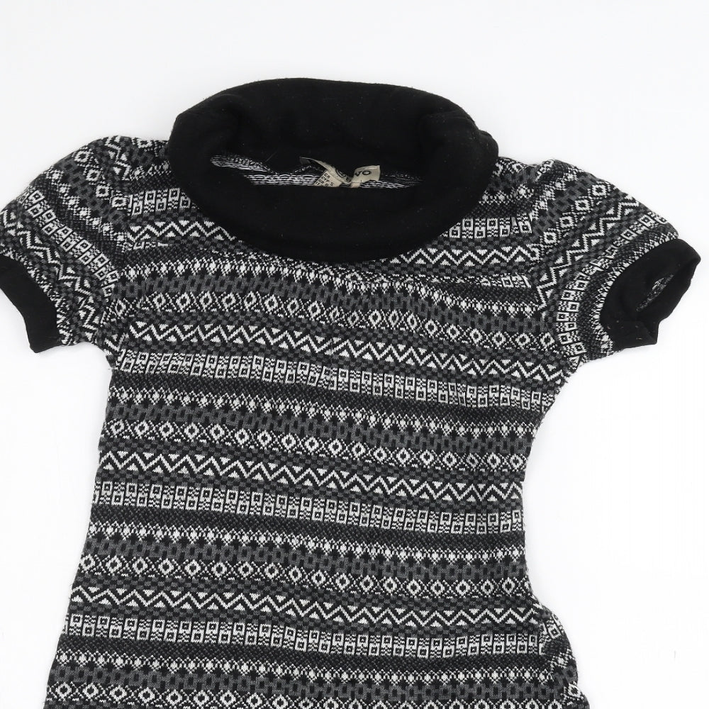 Attrattivo Womens Black   Pullover Jumper Size 8