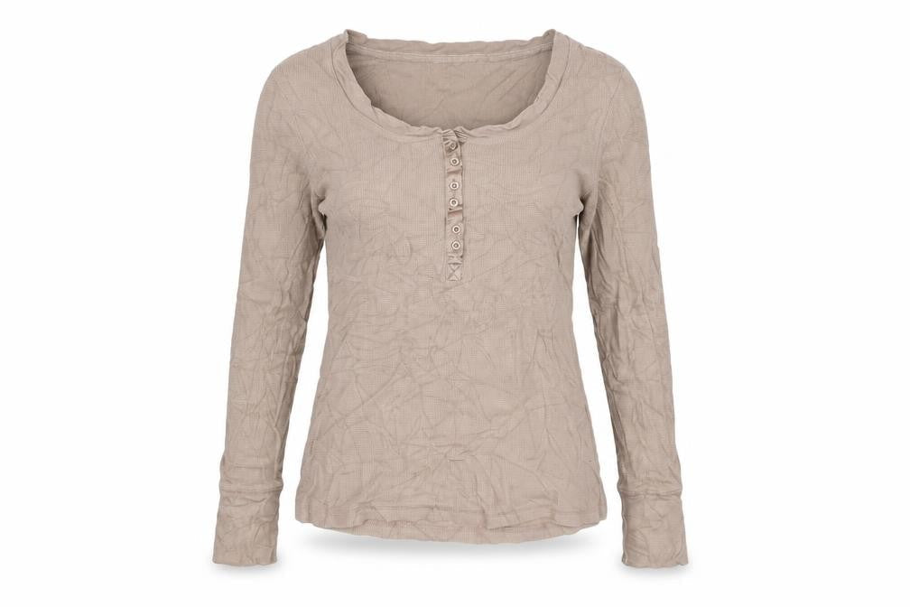 Alfani Womens Brown   Basic T-Shirt Size L