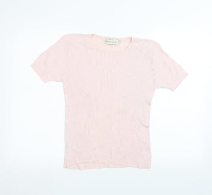 Holmewood Womens Pink   Basic T-Shirt Size M