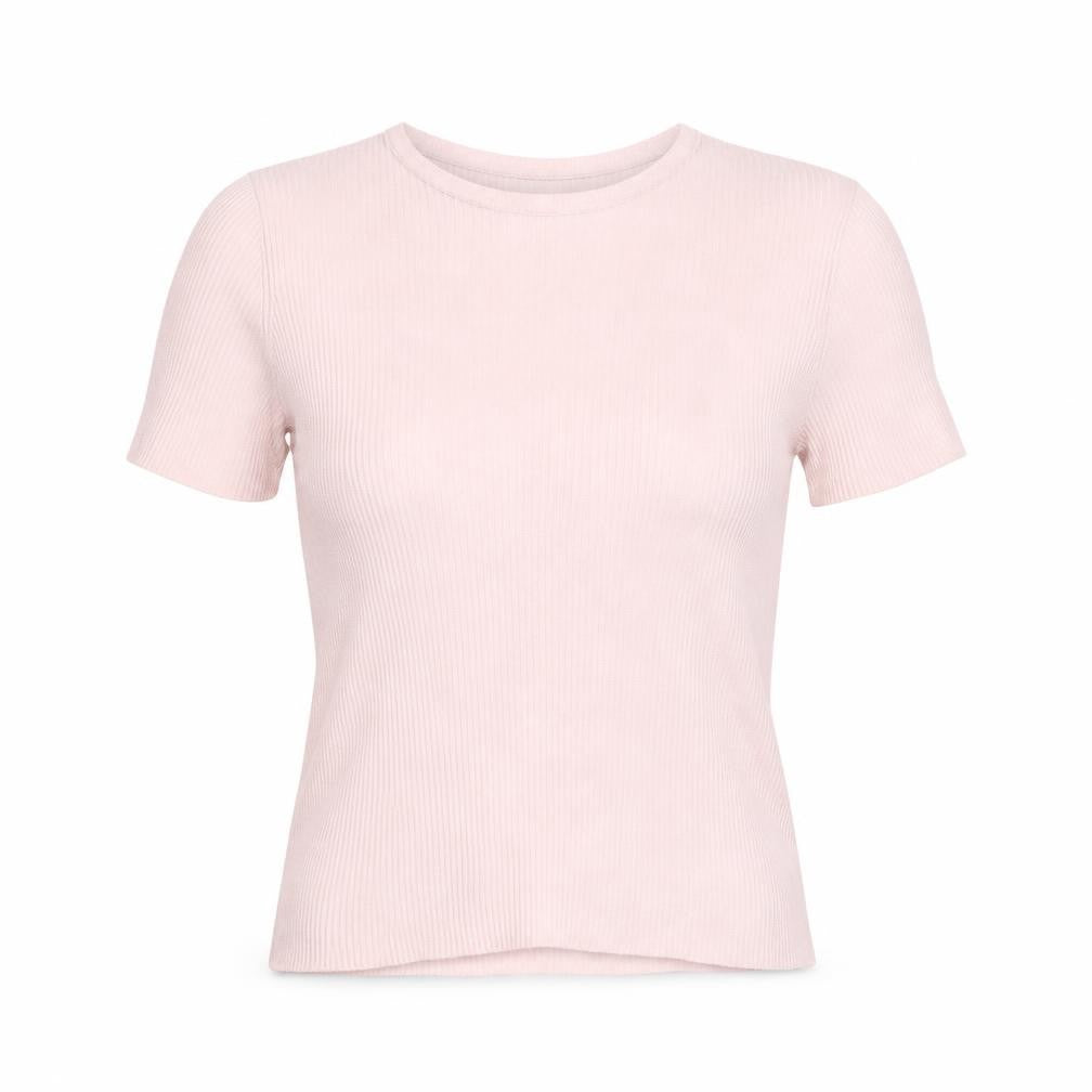 Holmewood Womens Pink   Basic T-Shirt Size M