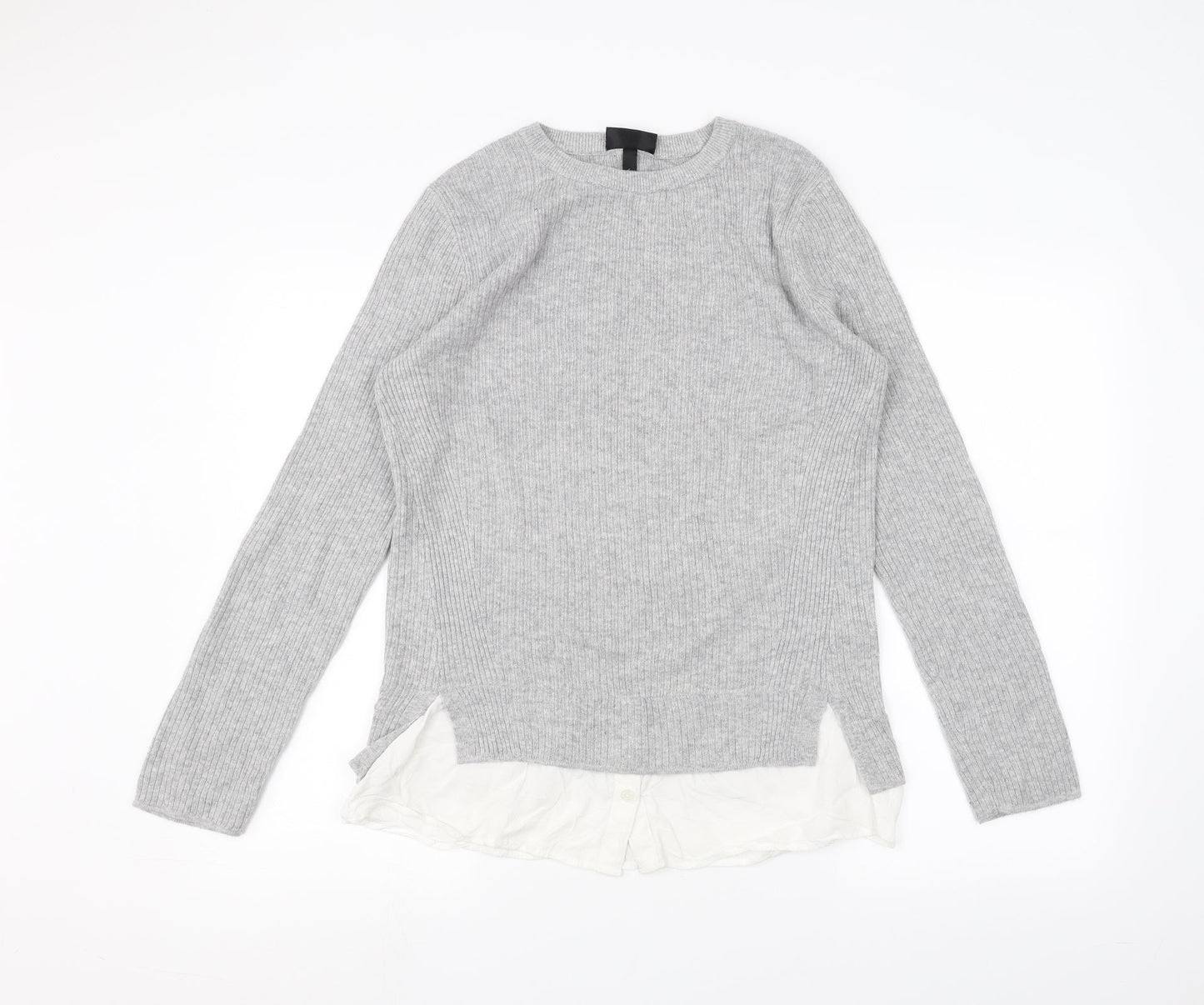 Topshop Womens Grey   Pullover Jumper Size 10