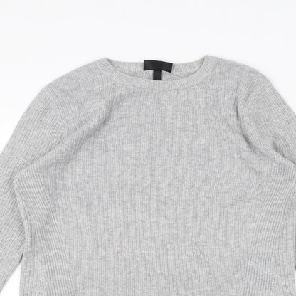 Topshop Womens Grey   Pullover Jumper Size 10