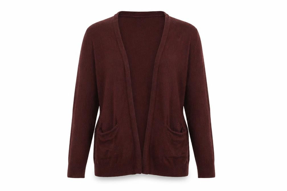 H&M Womens Red   Cardigan Jumper Size XS