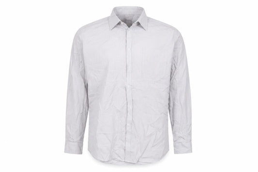 Taylor & Wright Mens Grey Striped   Button-Up Size 17  - 17 1/2