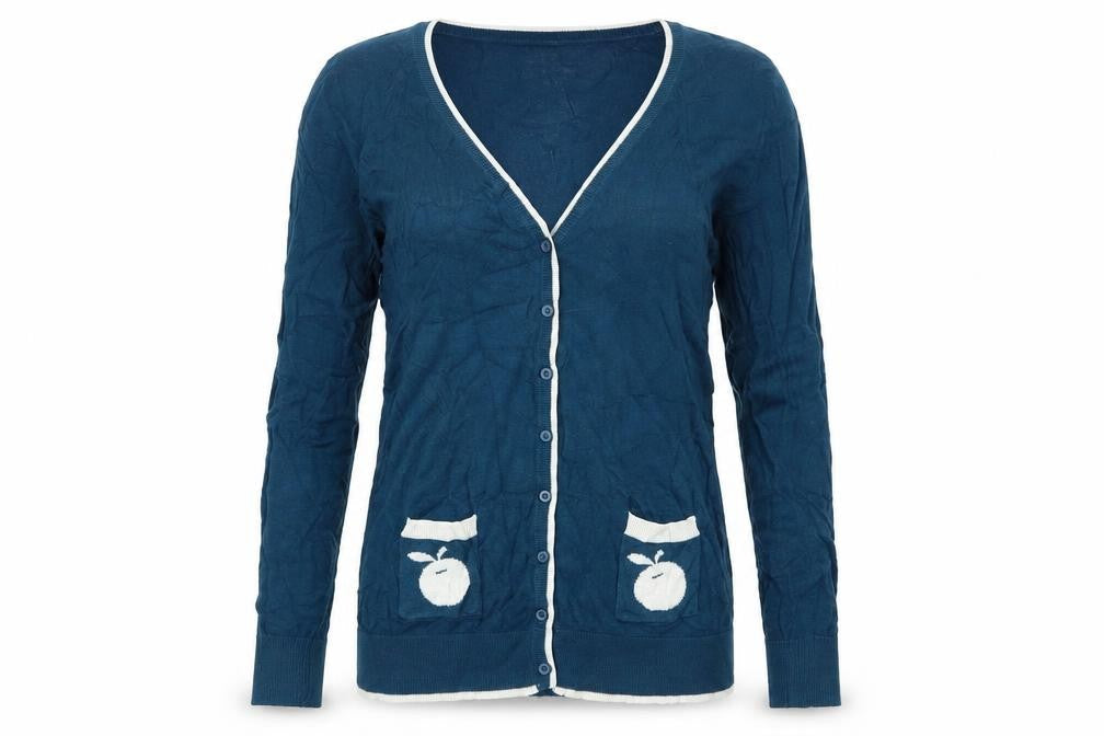 Glamorous Womens Blue   Cardigan Jumper Size 10
