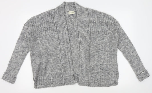 M&S Womens Grey   Cardigan Jumper Size 10