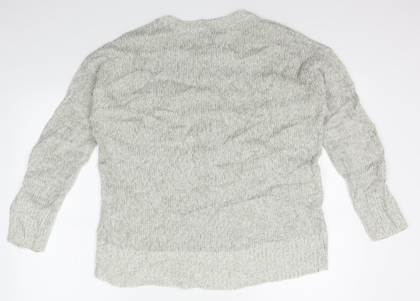 New Look Womens Grey   Pullover Jumper Size M