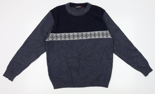Guvnors Mens Blue   Pullover Jumper Size M