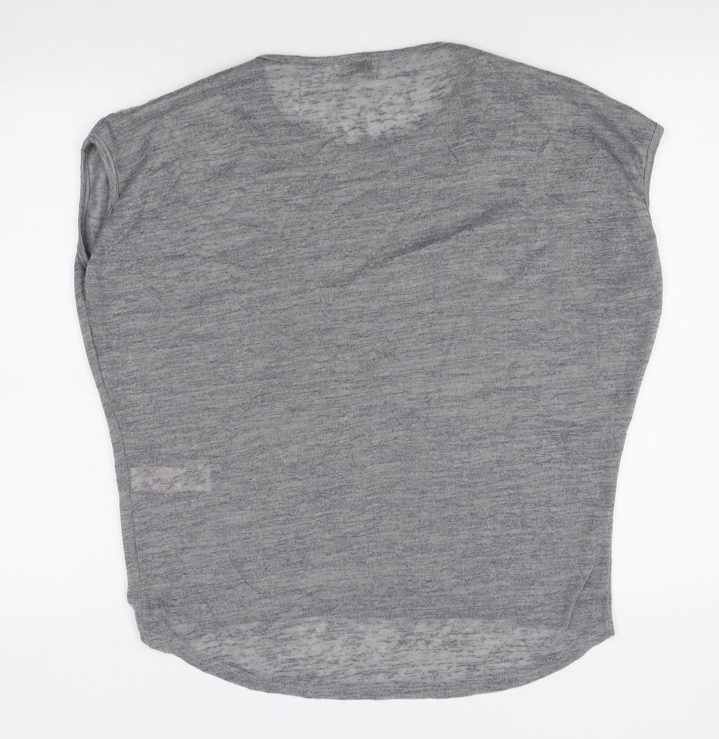Apricot Womens Grey   Basic T-Shirt Size 14