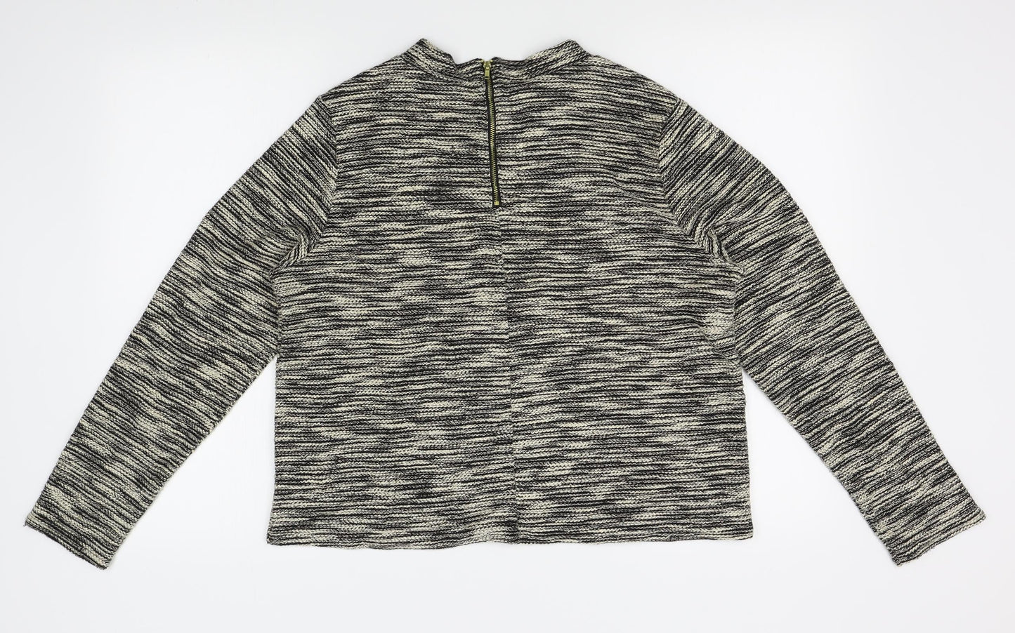 H&M Womens Grey   Pullover Jumper Size L
