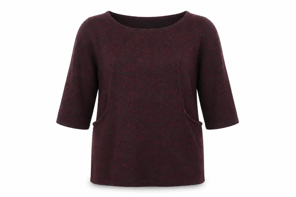 Luca Vanucci Womens Red   Pullover Jumper Size M