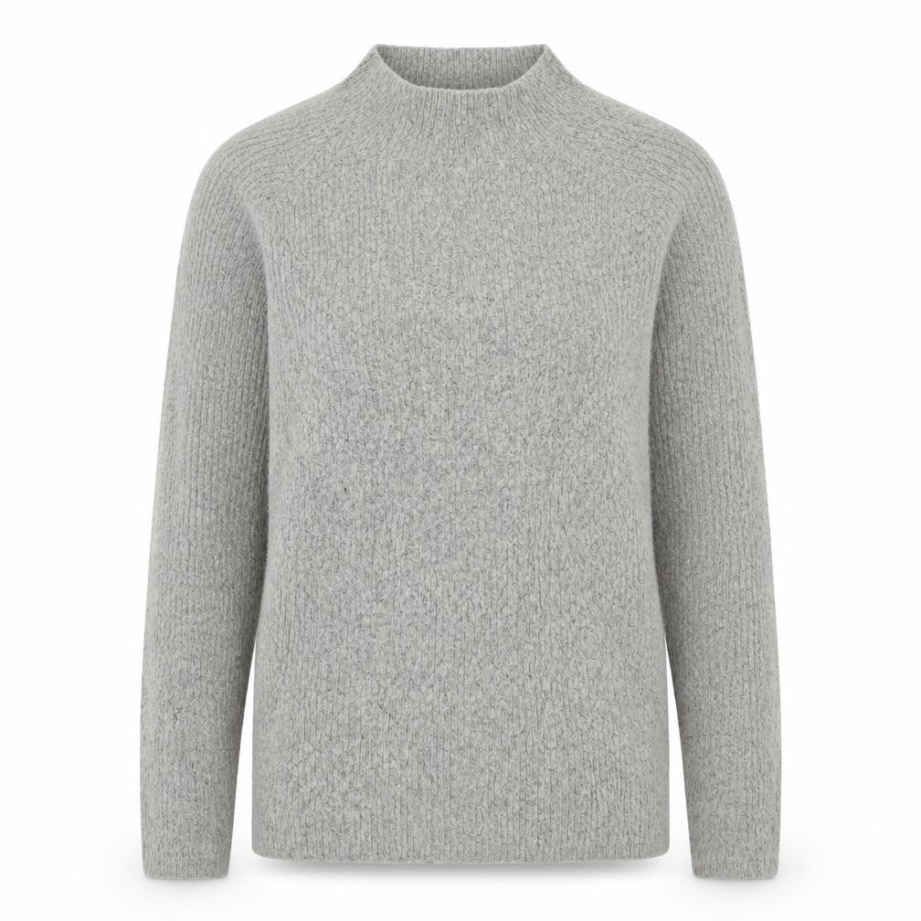 THINK POSITIVE Womens Grey  Knit Pullover Jumper Size M