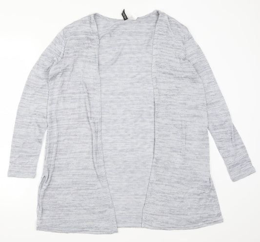 H&M Womens Grey   Cardigan Jumper Size M