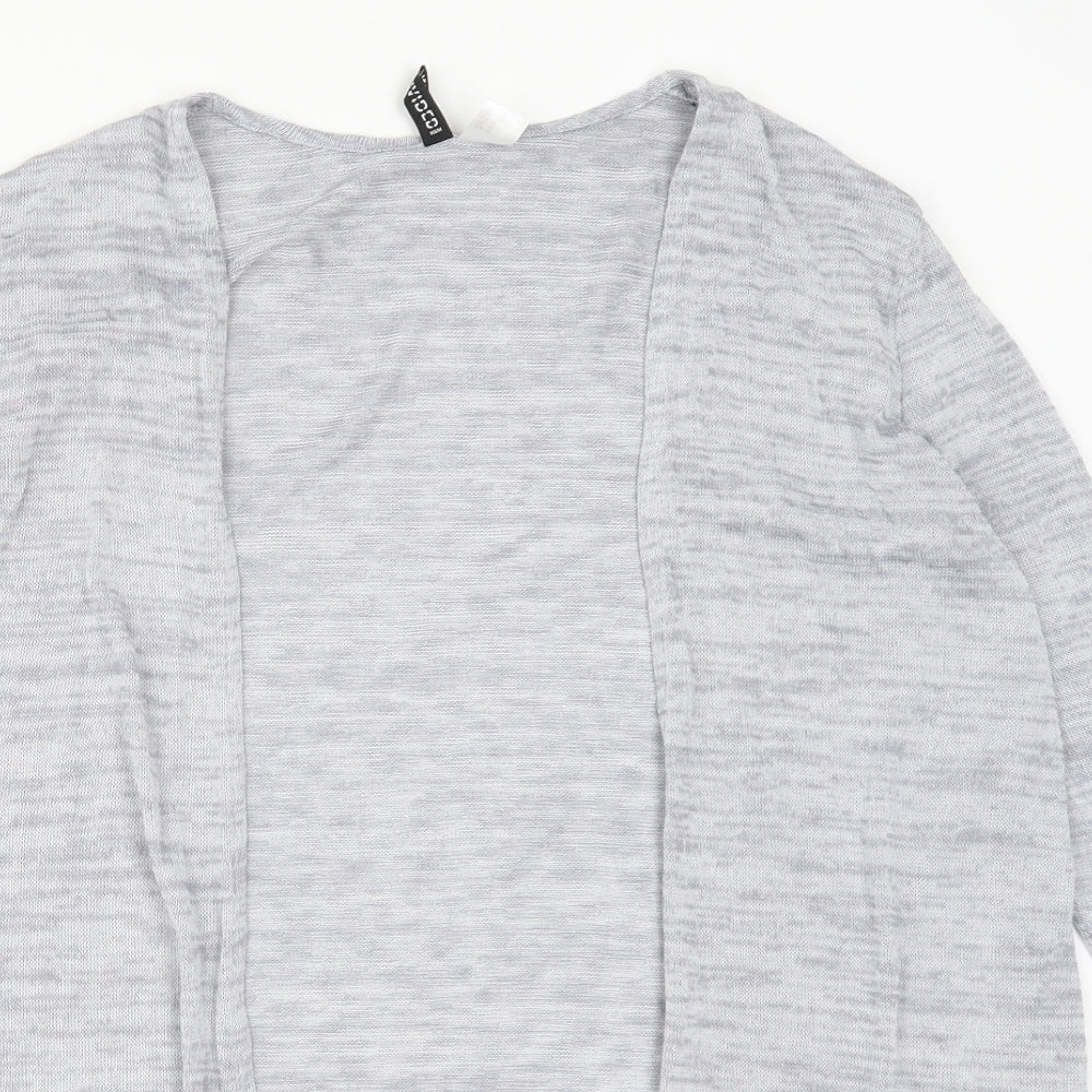 H&M Womens Grey   Cardigan Jumper Size M