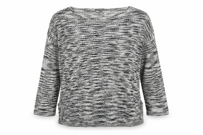 Mango Womens Grey  Knit Pullover Jumper Size S