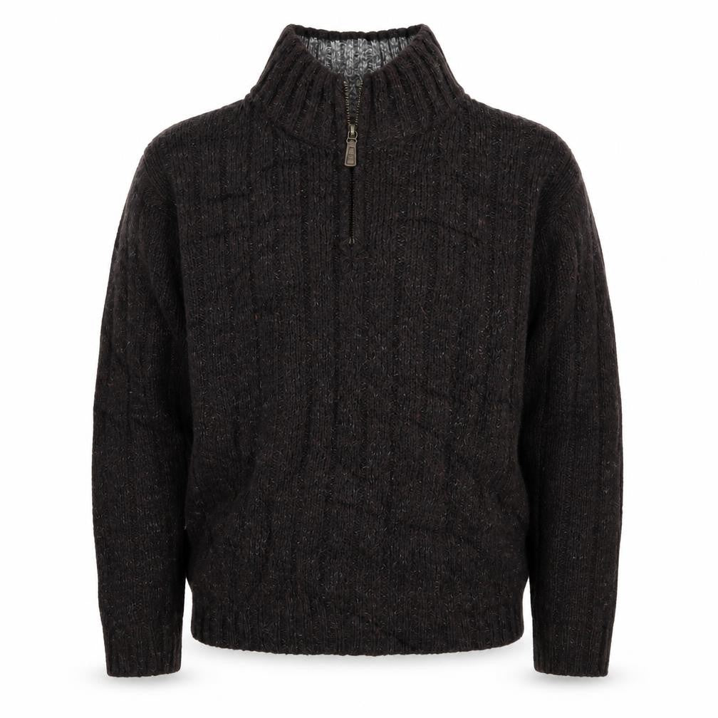 Marks & Spencer Girls Brown  Knit Pullover Jumper Size M