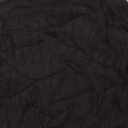 Marks & Spencer Girls Brown  Knit Pullover Jumper Size M