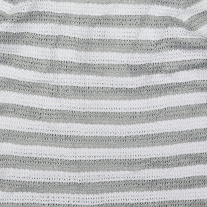 Next Womens Grey Striped Knit Pullover Jumper Size 10