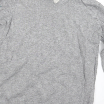 Dorothy Perkins Womens Grey  Knit Pullover Jumper Size 8