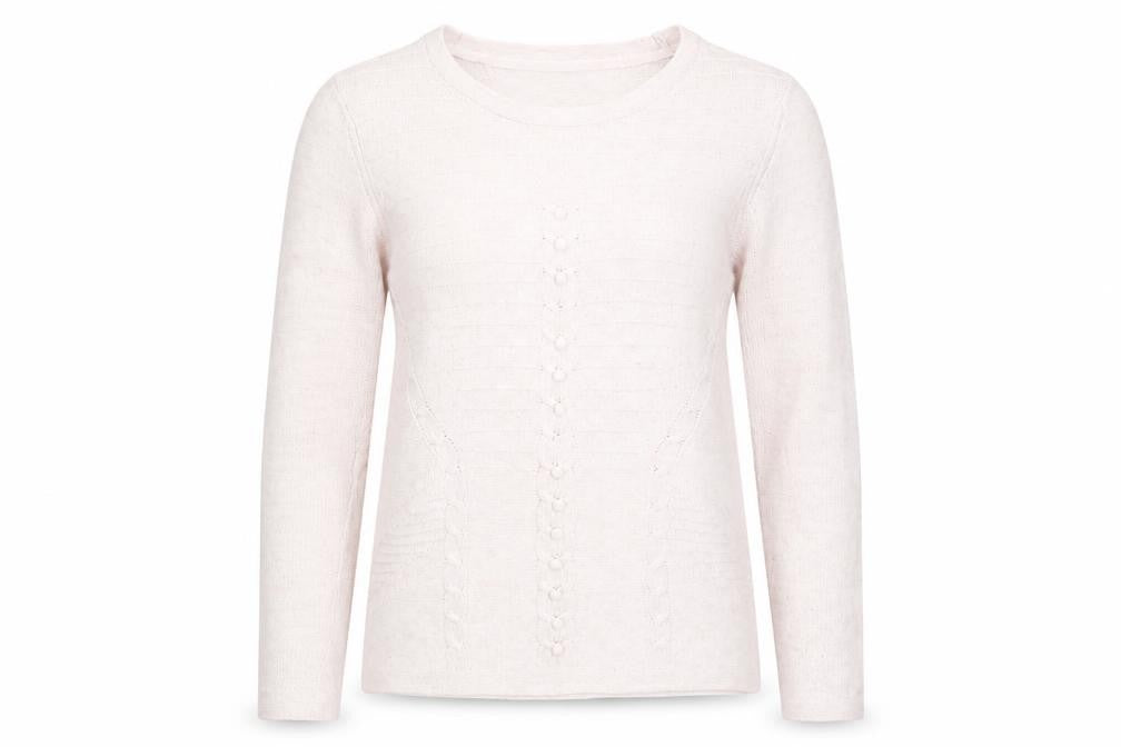 Country Casuals Womens Pink Knit Pullover Jumper Size L