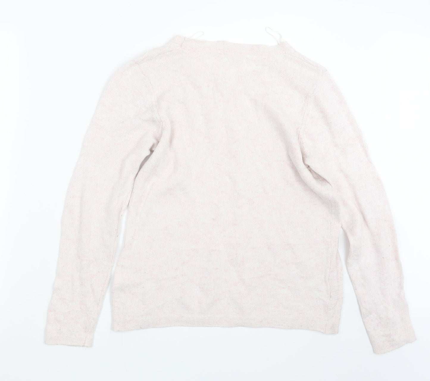 CC Womens Pink  Knit Pullover Jumper Size L