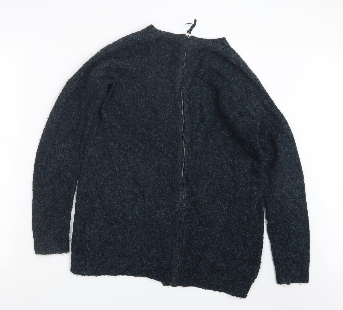 Topshop Womens Blue  Knit Pullover Jumper Size 10