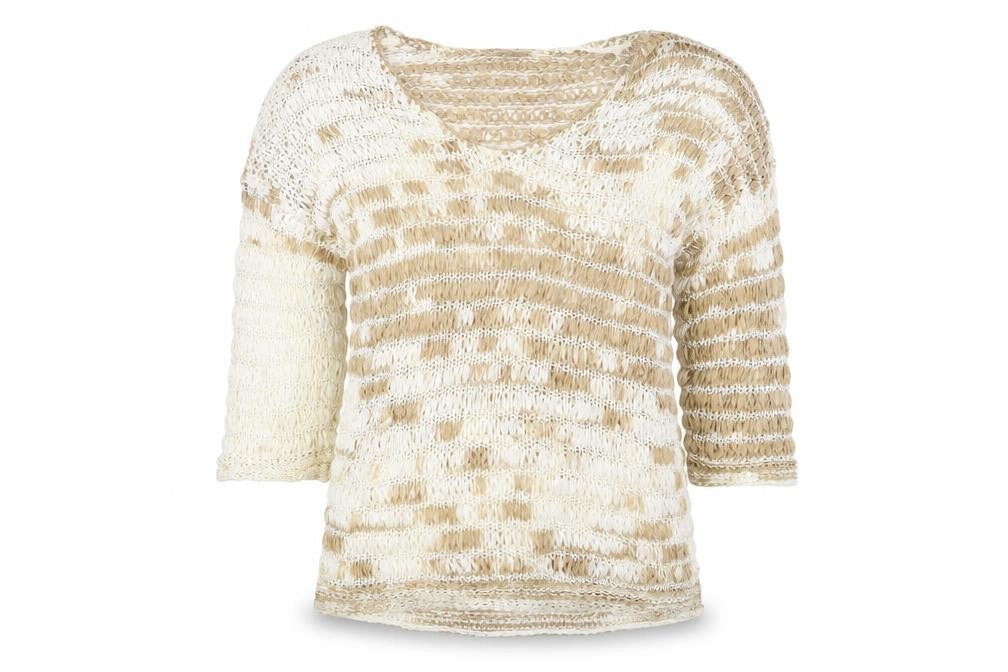 NEXT Womens Beige  Knit Pullover Jumper Size M
