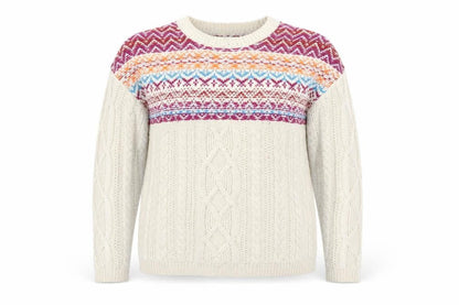 Formula Womens White  Knit Pullover Jumper Size 10