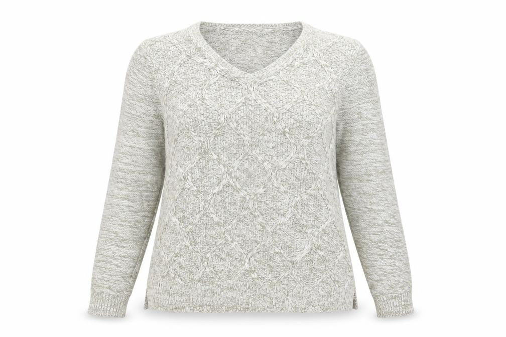 M&Co Womens Green  Knit Pullover Jumper Size 16