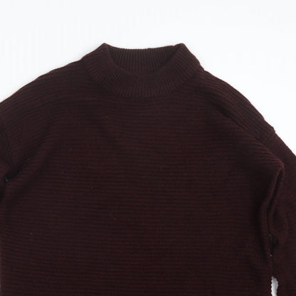 Cyn Cal Mens Purple  Knit Pullover Jumper Size M