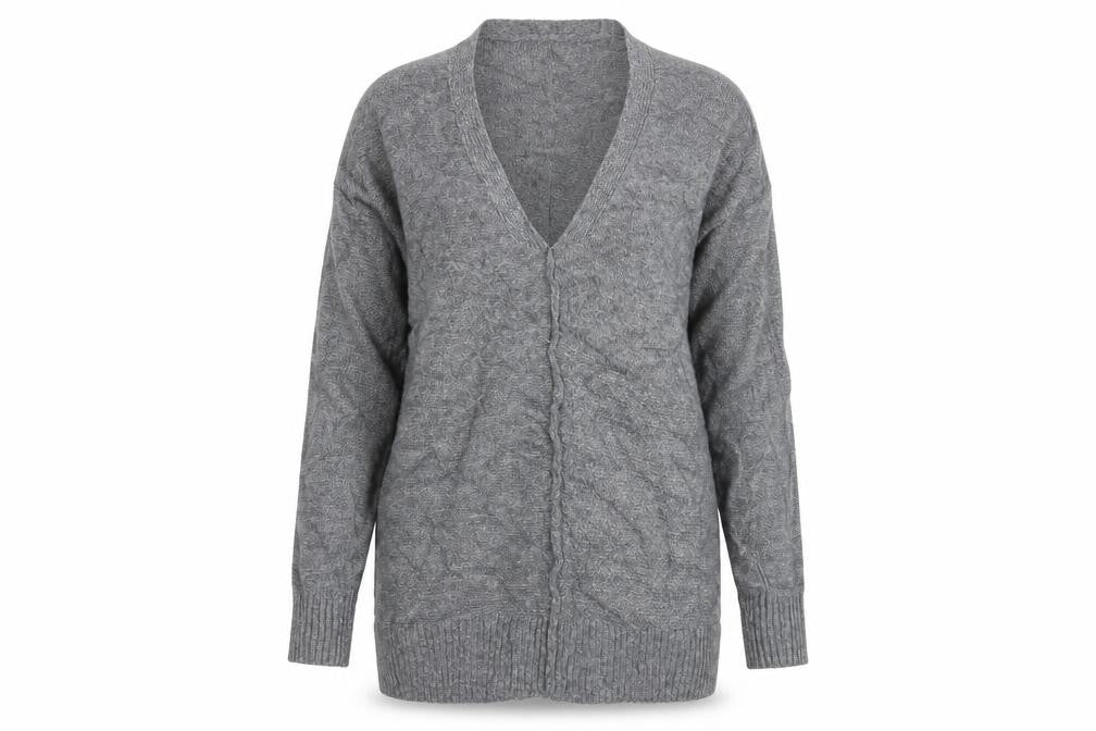 George Womens Grey  Knit Pullover Jumper Size 10