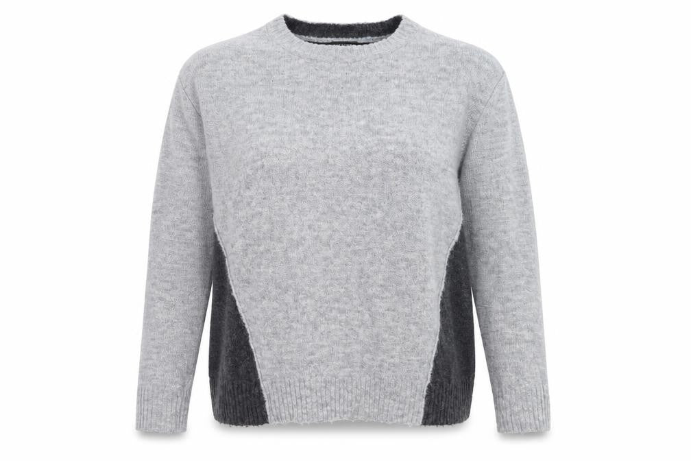 Debenhams Womens Grey  Knit Pullover Jumper Size 10