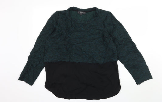 NEXT Womens Green  Knit Pullover Jumper Size 16