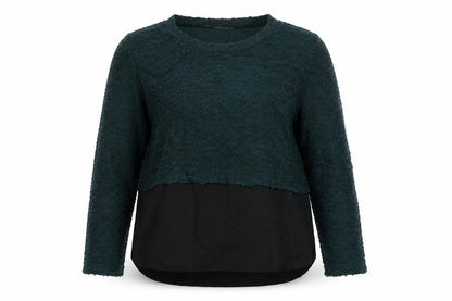 Next Womens Green  Knit Pullover Jumper Size 16