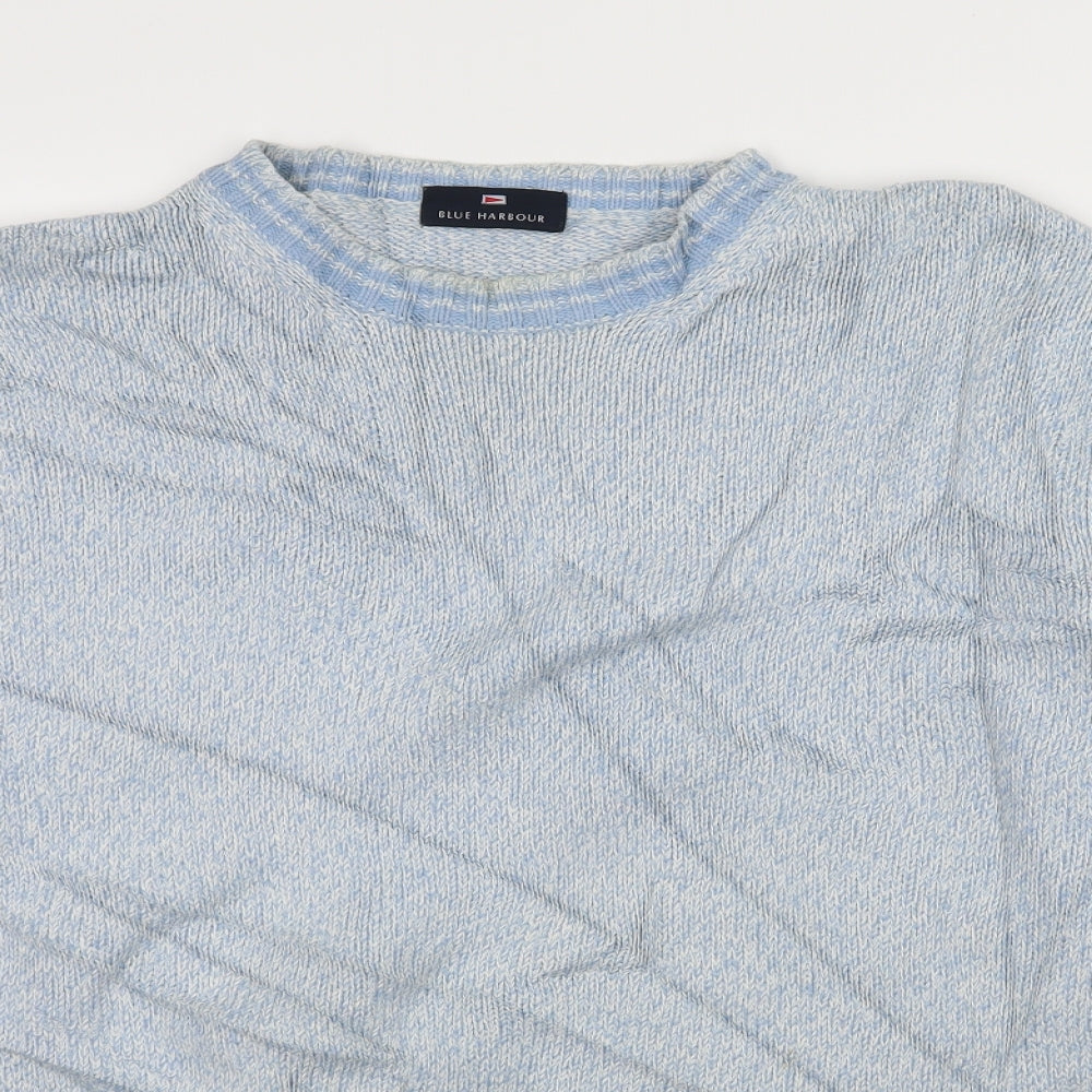 Marks and Spencer Womens Blue  Knit Pullover Jumper Size M